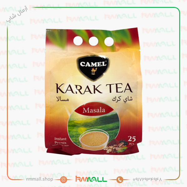 چای کرک کمل با طعم ماسالا 25 عددی
