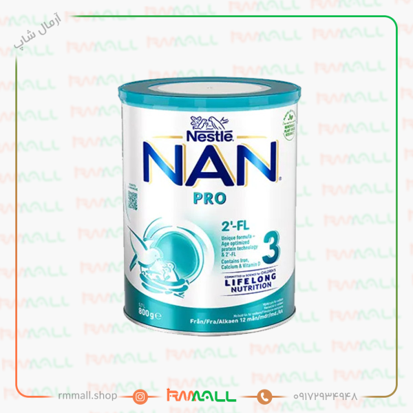 شیر خشک نان 3 پرو 800 گرم نستله