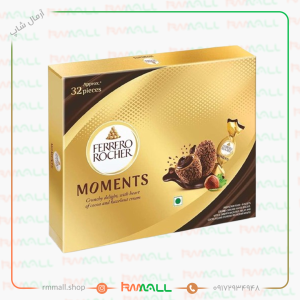 شکلات فندق کریسپی فررو روشر باکس ۳۲عددی