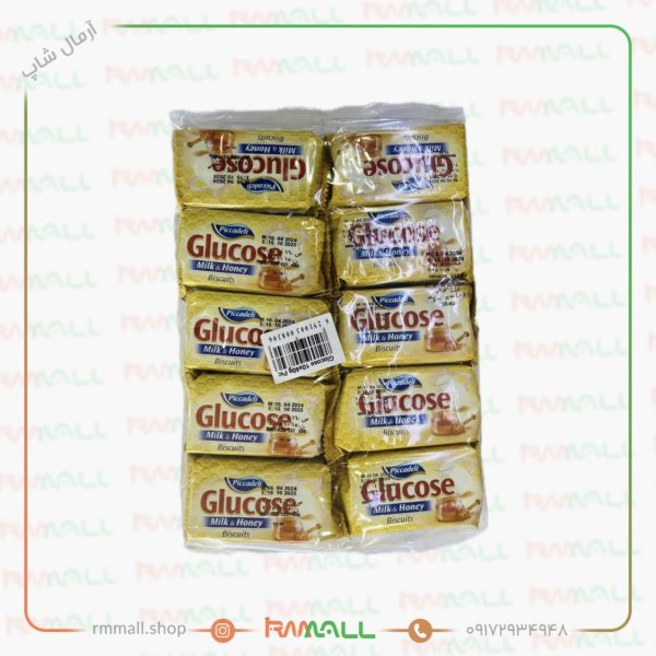 بیسکویت شیر عسلی Glucose (۱۰ عددی)