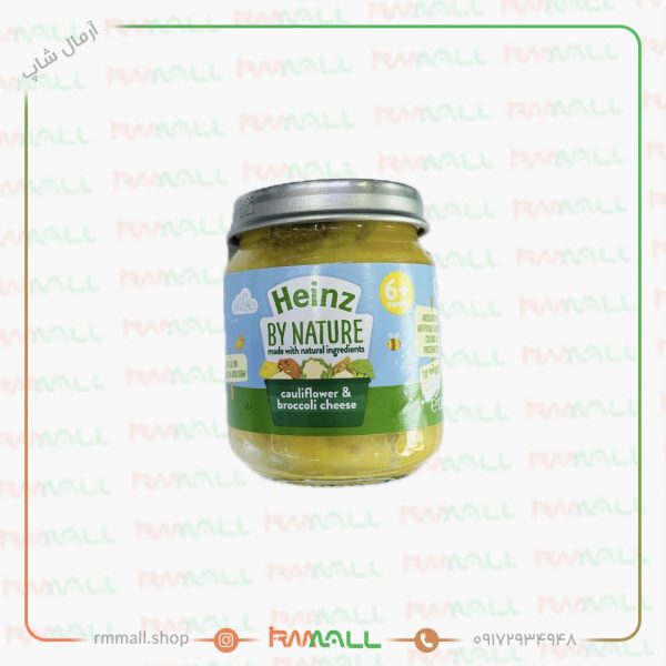 پوره Heinz By Nature مدل cauliflower & brocoli chees (120 گرم)