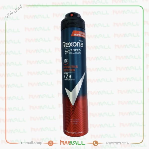 اسپری مردانه رکسونا 72 ساعته 10X Anibacterial Protection