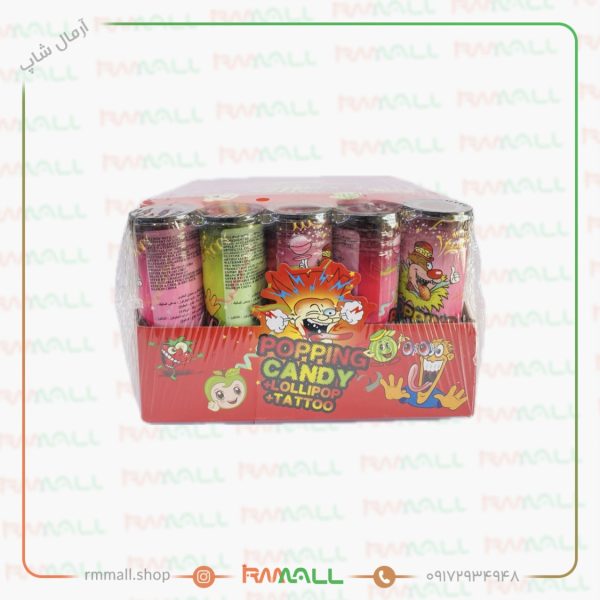آبنبات ترش Popping Candy (30 عددی)