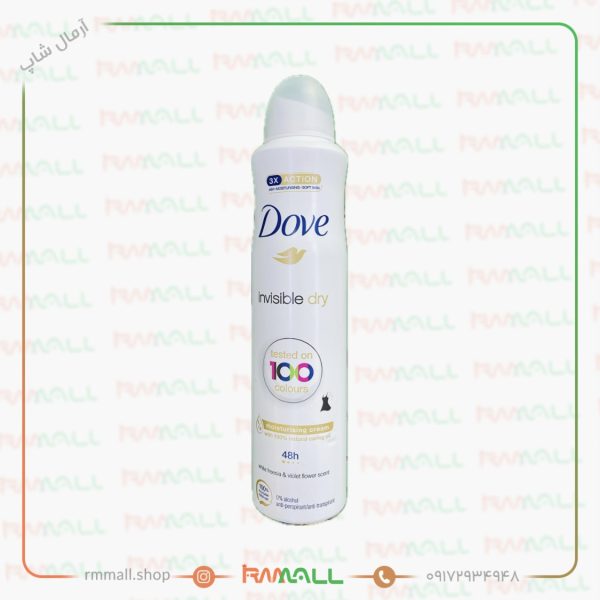 اسپری داو invisible dry 100 colours