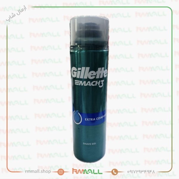 ژل اصلاح ژیلت Mach 3 اکسترا کامفورت (200 میل)