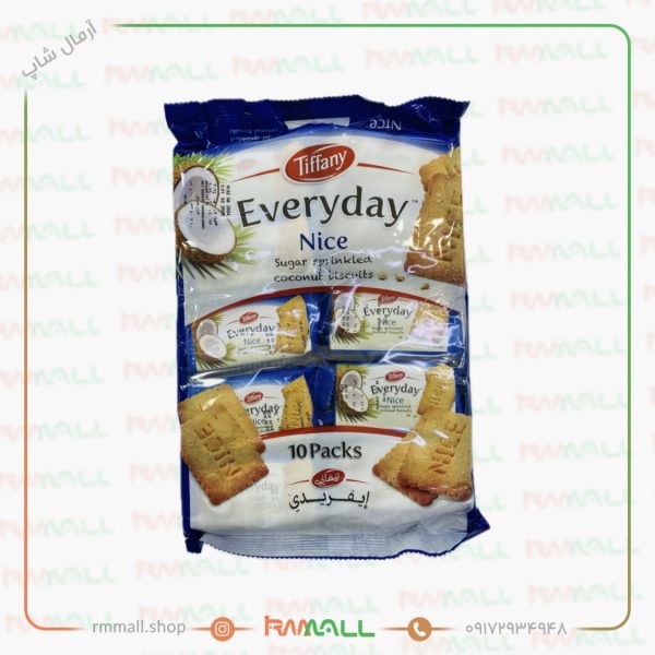 بیسکویت نارگیلی تیفانی Everyday (۱۰ عددی)