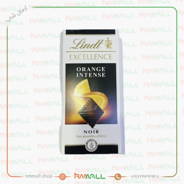 شکلات تبلت لیندت پرتقال 100 گرم