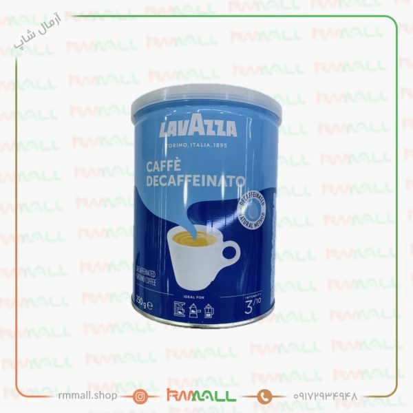قهوه قوطی لاوازا Caffe Decaffeinato (250 گرم)